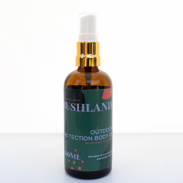 Bushland Outdoor Protection Body Oil (100ml) - Wild Sandalwood