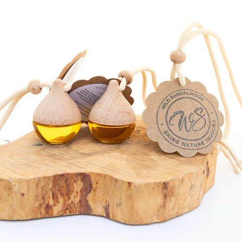 Amaroo Flameless Car Diffuser (6ml) - Wild Sandalwood