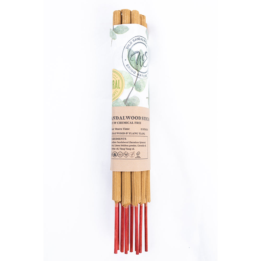 Ylang Ylang Sandalwood Sticks - Natural Bug Repellent