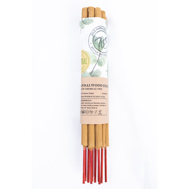 Ylang Ylang Sandalwood Sticks - Natural Bug Repellent