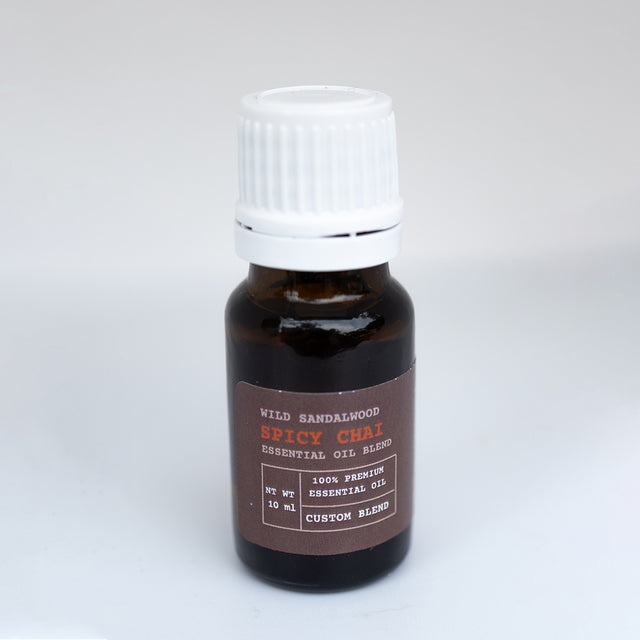Spicy Chai Essential Oil - Warm Aromatherapy - Wild Sandalwood